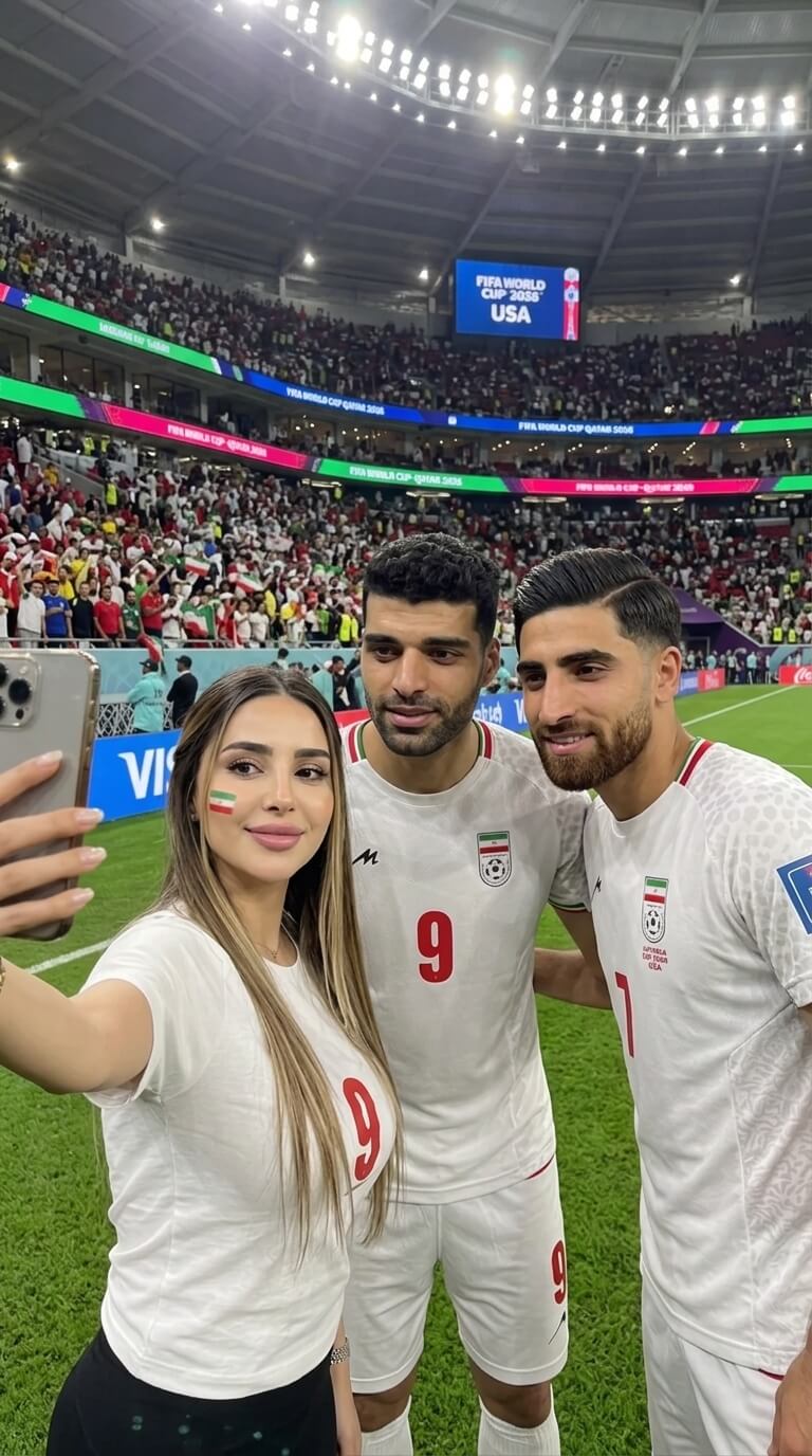 سلفی با ستاره‌ها