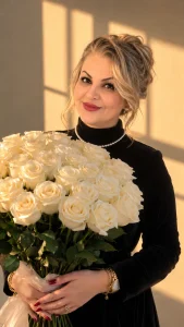 رز سفید آفتابی - نمونه 3