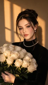 رز سفید آفتابی - نمونه 1